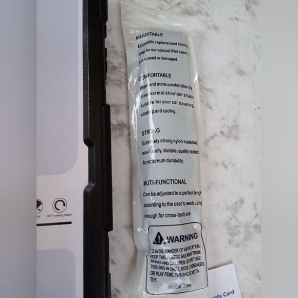 NIB Supfive Case for Galaxy S9 Ultra Tablet with Shoulder Strap - Picture 4 of 10